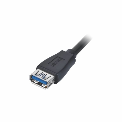 O conector fêmea de USB cabografa PVC USB que de 1m 3,0 dados cabografam o fio de solda reto